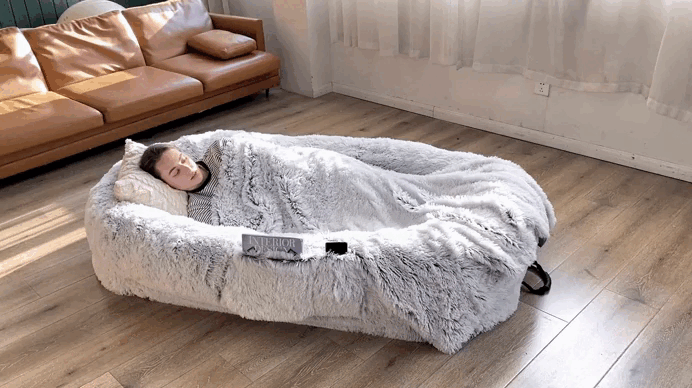 Human Dog Bed – Cozy, Ultra-Comfortable Bed. Hug-Like Comfort